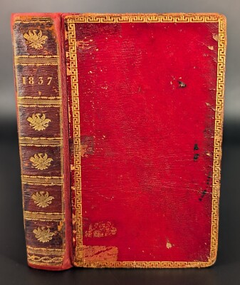 7 London Company of Stationers Almanacks Bound Together 1837 Antique Book-image
