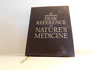 Leather bound: National Geographic Desk Reference to Nature's Medicine - NEW-image
