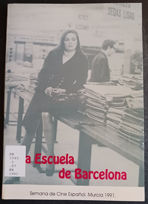 La Escuela de Barcelona Semana de Cine Espanol Spanish film art catalog 1991-image