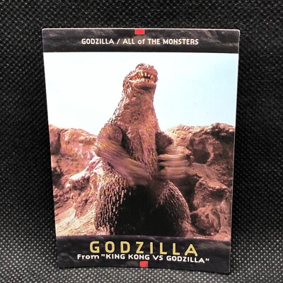 Godzilla Card TCG No.10 Toho Movie BANDAI 1996 1ST ED Japanese Japan-image