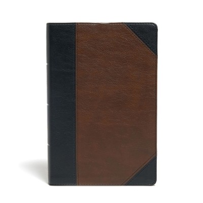 KJV Large Print Personal Size Reference Bible, Black (Leather Bound) (UK IMPORT)-image