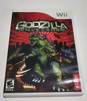 Wii GODZILLA UNLEASHED (Nintendo, 2007) COMPLETE w/ Manual -image