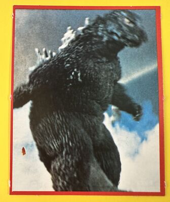 No.25 GodzillaⅡ Card Japanese Morinaga TOHO TOHO EIZO F/S-image