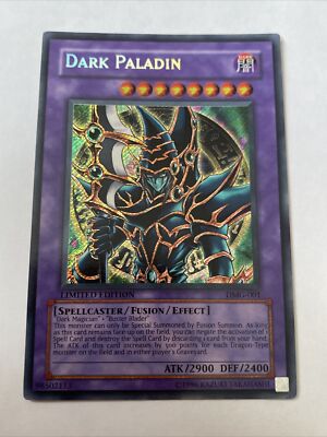 Dark Paladin Secret Rare Limited Edition Dmg-001-image