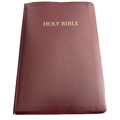 Holy Bible King James Version Giant Print References Bible Red Letter Nelson-image