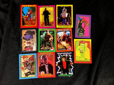 lot 10 Plaid Stallions TRADING CARDS  Mego Museum-image