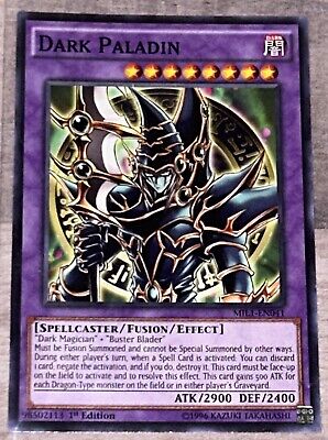 Dark Paladin MIL1-EN041 Yu-Gi-Oh Card 1st Edition Nm/lp Good Condition-image