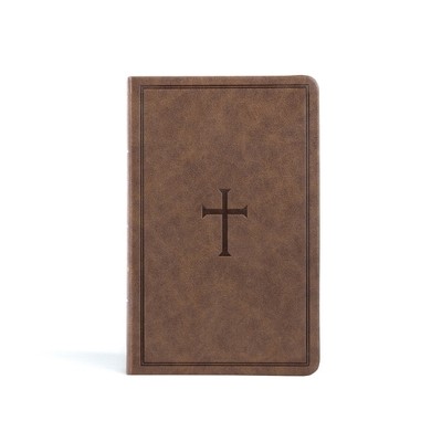 KJV Thinline Reference Bible, Brown LeatherTouch (Leather Bound) (UK IMPORT)-image