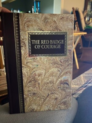 Chatham River Press Classic The Red Badge of Courage Crane Bonded Leather-Gilded-image