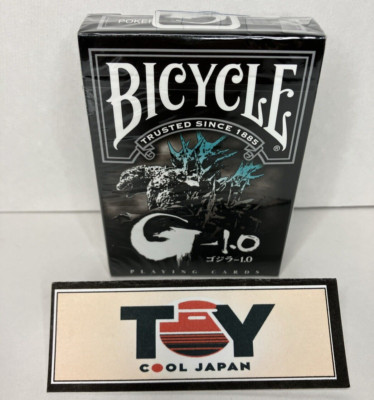 Bicycle Godzilla -1.0 Playing Cards / G -1.0 / Rare IN HAND-image