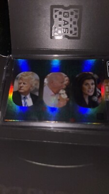 G.A.S Trading Cards  # 5 Of 24 & Trumpzilla Biden & Ingram. Daily Shock Drop-image