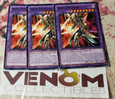 3x (M/NM) - Dark Paladin - YGLD-ENC41 - Common - Unlimited YuGiOh-image