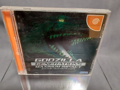 SEGA DREAMCAST GODZILLA GENERATIONS MAXIMUM IMPACT Japanese VERSION HDR-0047-image