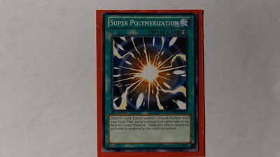Yu-Gi-Oh! TCG Super Polymerization Cyber Dragon Revolution SDCR-EN021 Unlimited-image
