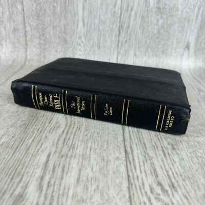 NIV 1984 Thompson Chain Reference Bible  Deluxe Leather Smyth Sewn-image