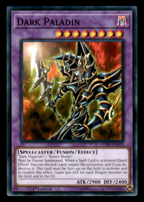 Dark Paladin LEDD-ENA34 Legendary Dragon Decks 1st Edition-image