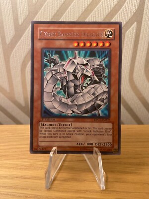 NEAR MINT 1st Edition Cyber Barrier Dragon DP04-EN002 RARE Yugioh TCG Card-image