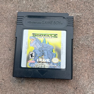 Vintage 1999 Godzilla The Series Nintendo Gameboy Color Cartridge-image