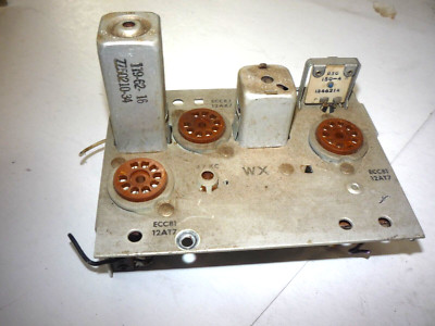 Vintage The Fisher FM-100-B FM Stereo Tube Tuner - WX UNIT W/ R50 CARD  fm 100 b-image