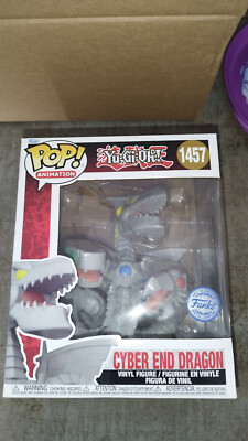 Yu Gi oH Funko Pop Cyber End Dragon Figure Rare YGH Cyber Final-image