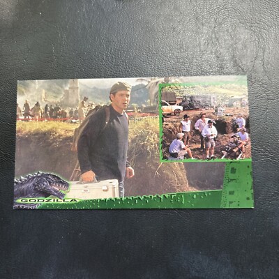 Jb16 Godzilla The Movie Supervue 1998 #4 Matthew Broderick Giant Footprints-image