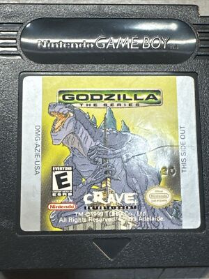 Godzilla The Series Nintendo Game Boy 1999 Video Game - Vintage - TESTED-image