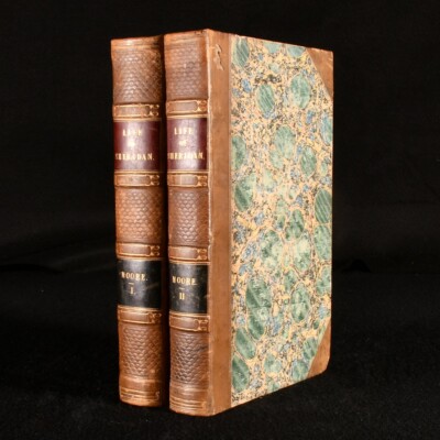 1825 2Vol Memoirs of the Life of Richard Brinsley Sheridan Thomas Moore Third...-image