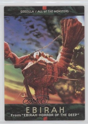 1996 Bandai Carddass Godzilla All of The Monsters Ebirah #21 0b67-image