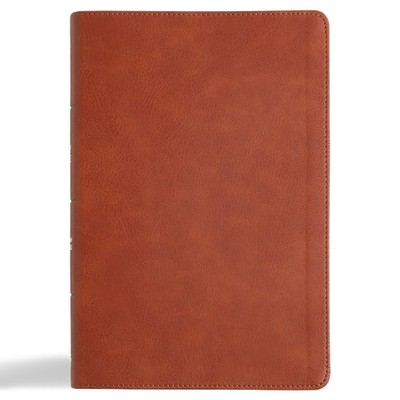 Csb Bibles by H CSB Giant Print Reference Bible, Dig (Leather Bound) (UK IMPORT)-image