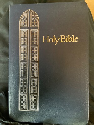 Holy Bible 1976 Giant Print King James Version Red Letter  Reference Concordance-image