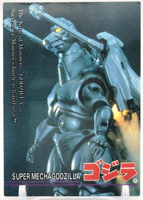 Super Mechagodzilla #67 Godzilla trading collection Card Movie 1995 TCG Japan A2-image