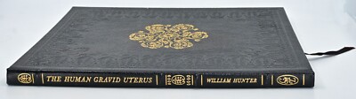 Hunter:Anatomy Human Gravid Uterus; reprint 1774 Atlas;leather-image