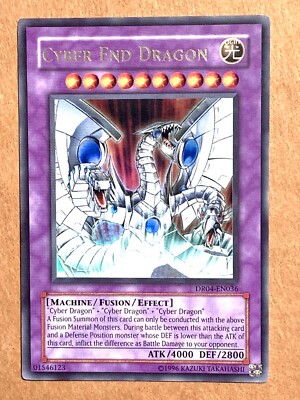 yugioh DR04-EN036 CYBER END DRAGON Ultra Rare Unlimited Ed near mint-image