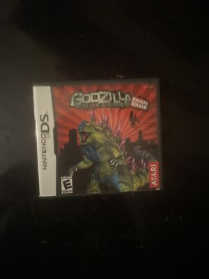 Godzilla Unleashed: Double Smash Nintendo DS Complete CIB w/ Manual Atari-image