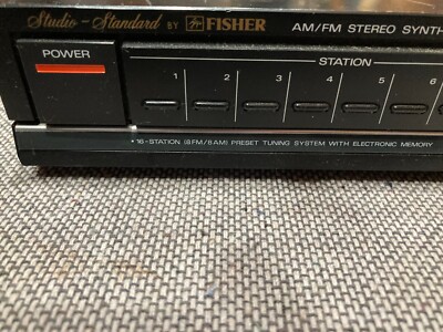 Fisher FM-270 Studio Standard AM/FM Stereo Synthesizer Tuner (Parts or Repair)-image
