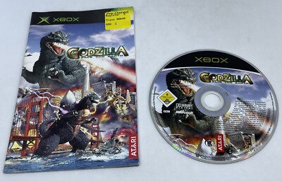Godzilla Save The Earth Game (Xbox) PAL Complete with Manual-image
