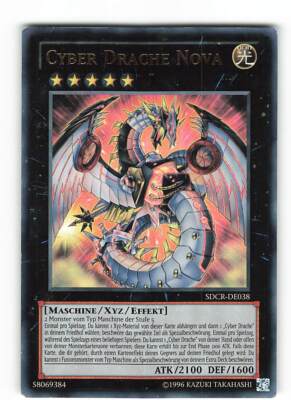 Yugioh Cyber Dragon Nova, sdcr-en038 Ultra Rare German Good -image