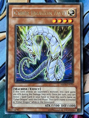 Cyber Dragon Zwei ABPF-EN035 NM Rare Yugioh card-image