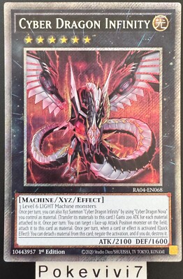 YU-GI-OH! Card CYBER DRAGON INFINITY RA04-EN068 PSR NEW-image