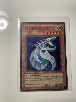 Cyber Dragon - CRV-EN015 - Super Rare - Light Play LP Yu-Gi-Oh!-image