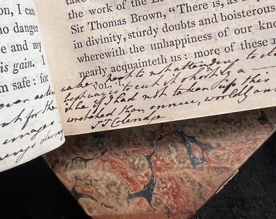 1820 S. T. COLERIDGE Manuscript SIGNED Annotated LIFE OF JOHN WESLEY Autograph-image