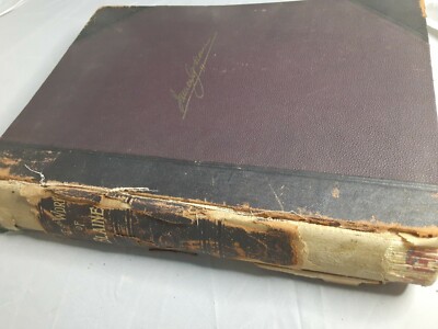 Life and Work of James G Blaine Memorial Edition Leather Bound 1893 By Ridpath-image