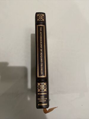 Franklin Library The Autobiography Of Benjamin Franklin; 100 Greatest; Leather; -image