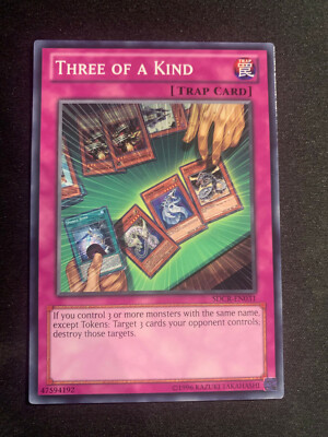 Three of a Kind - SDCR-EN031 - Cyber Dragon Revolution N/M-image