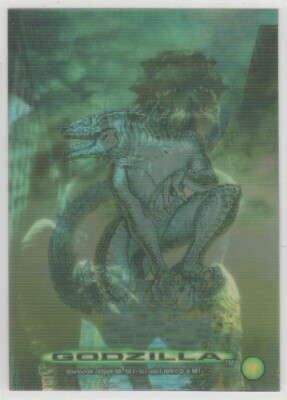 1998 Toho GODZILLA Movie Holographic Motion card #71-image