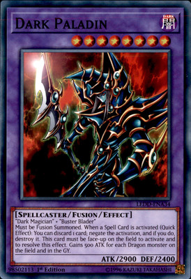1st Ed Dark Paladin LEDD-ENA34 Yugioh-image