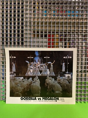 GODZILLA VS. MEGALON 8x10 STILLS 1973 ORIG LOBBY CARD JET JAGUAR KAIJU #16-image