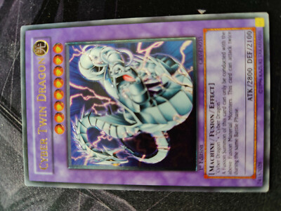 Yu Gi Oh Cyber Twin Dragon 1st CRV Ultimate-image