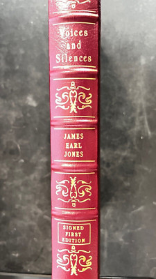 James Earl Jones, SIGNED, Voices and Silence, 1st Ed - Easton, Like NEW!-image