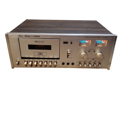 Studio Standard Fisher Stereo Cassette Deck CR-5115 Vtg For Parts or Repair-image